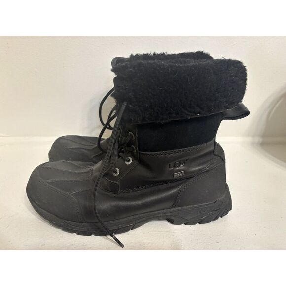 [5521-BLK] Men UGG Butte Coldweather Waterproof Boots BlackSize‎ 10